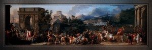 The Triumph of Aemilius Paulus by Carle Vernet Classical Fine Art Reproduction